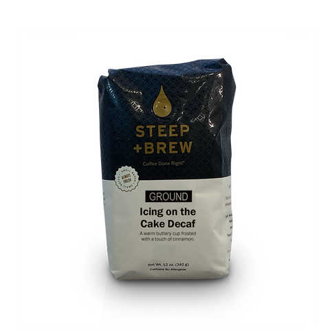 Icing on the Cake Decaf Coffee: 12 oz Ground