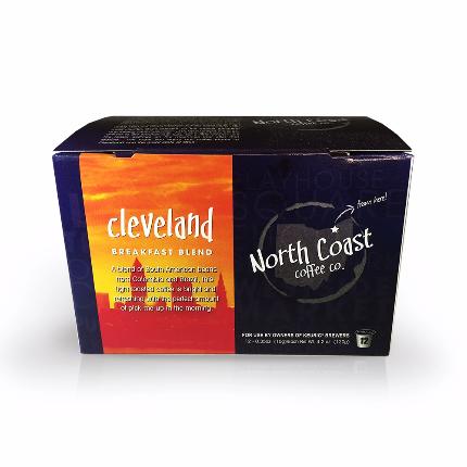 North Coast Cleveland Breakfast Blend, Single-Serve - Caruso's Coffee, Inc.