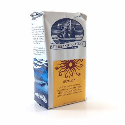 Erie Island Coffee: Hazelnut, Ground Coffee - Caruso's Coffee, Inc.